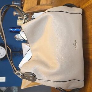 Coach Edie 31 Shoulder Bag With Snakeskin Detailing